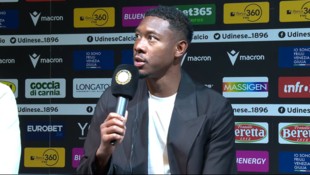 David Alaba wurde am Dienstag als neuer Udinese-Spieler präsentiert.