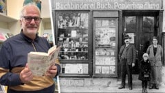 Buchhandel mit Geschichte: Franz und Juliane Stehlik mit Tochter Maria, der späteren Maria ...