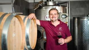 Leo Gmeiner ist Präsident des OÖ Weinbaus und selbst Winzer.