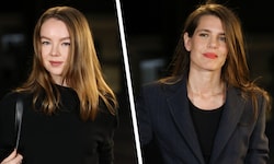 Elegant in Paris: Prinzessin Alexandra von Hannover und ihre Schwester Charlotte Casiraghi ...