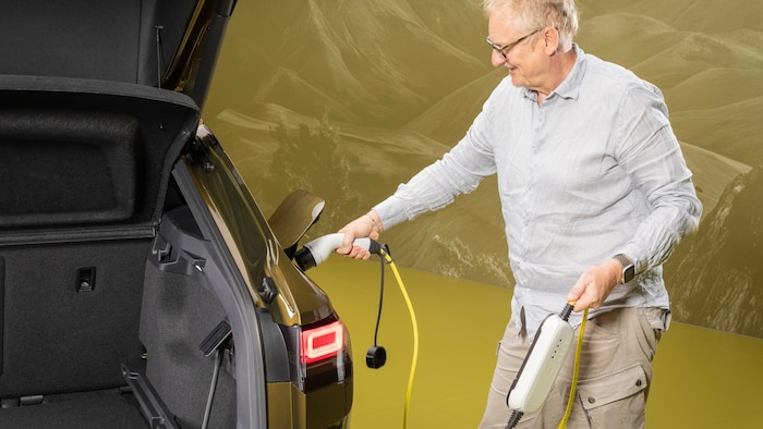 Schade, dass man Naturgesetze nicht beeinflussen kann: Man könnte den ID. Tiguan an seiner ...
