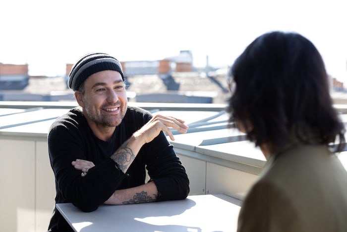 David Garrett im Gespräch mit „Krone“-Musik-Redakteurin Nadi Adana.