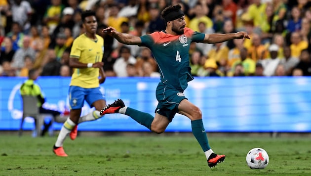 Jacob Italiano stand für Australien 164 Minuten gegen Brasilien am Platz.