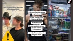 Auf TikTok werden die Spritzen als ideale Ergänzung verkauft. Auch Tipps, wie man sie vor den ...