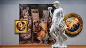 Akademie in Florenz, 1563: Michelangelos „Bacchus“ – Gemälde: Raffael, Vasari, Botticelli