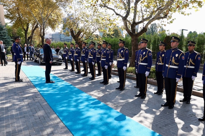 Ehrenbegrüßung für Karner in Ankara