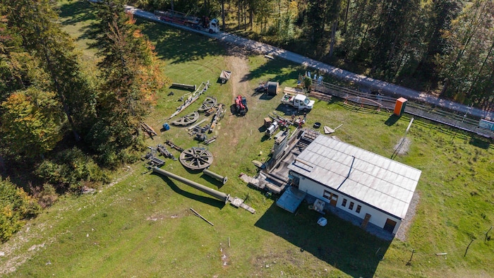 In der Gaißau ist der große Liftabbau im Gange.