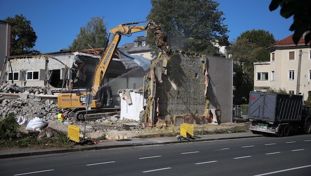 Wohnen statt Schule: Jetzt wird gebaut.