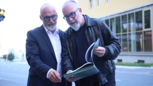 Im Zentrum der Kritik: Alois Schöninger und Rainer Candido