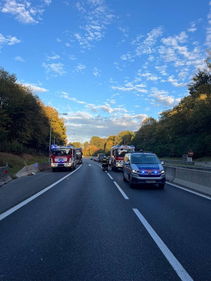 Kräfte der Polizei sowie der Feuerwehr mussten zum Unfallort ausrücken