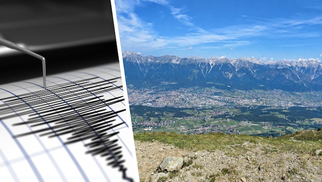 Im Großraum Innsbruck bebte die Erde erneut.