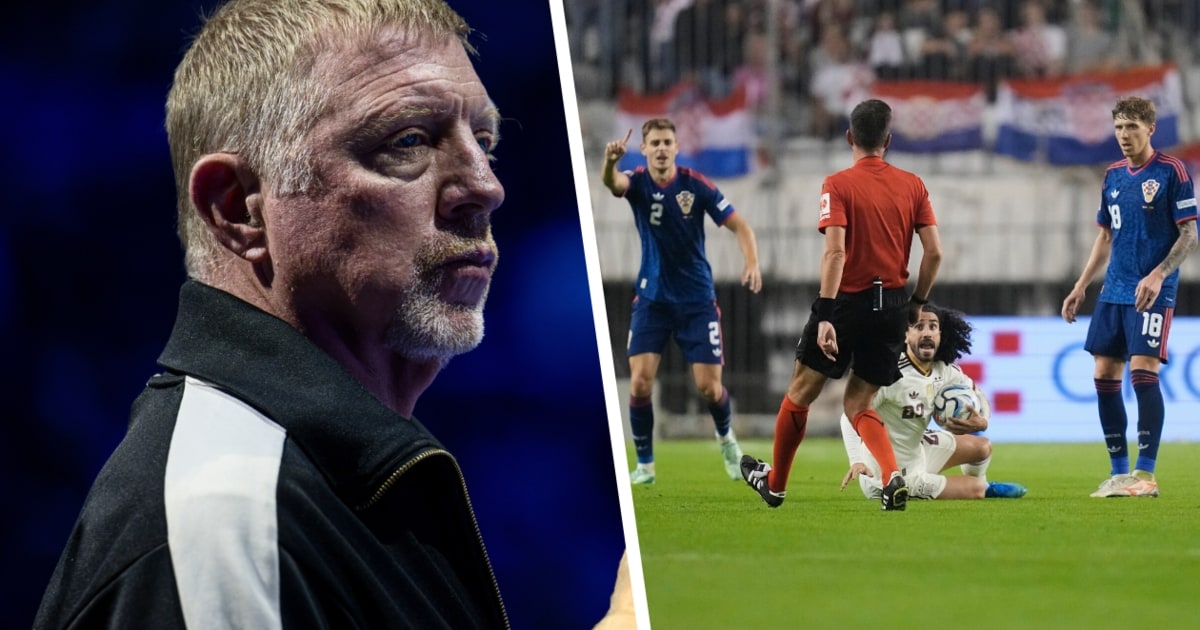 Világbajnok a középpontban: Boris Becker is felháborodott Cucurella jelenetén