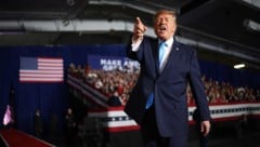 Trumps Worte fielen bei einer Wahlkampfveranstaltung in Nebraska.