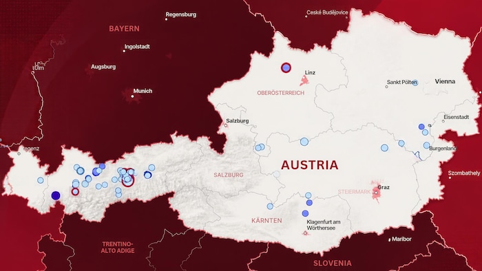 Nirgends in Österreich bebte die Erde in den vergangenen zwei Wochen so oft wie in Tirol.