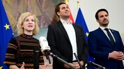 Wissenschaftsministerin Eva-Maria Holzleitner (SPÖ), Digital-Staatssekretär Alexander Pröll ...