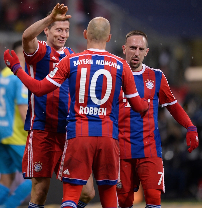 Lewandowski, Robben und Ribery bleiben für Hörwick das heißeste Offensiv-Trio in der bisherigen ...