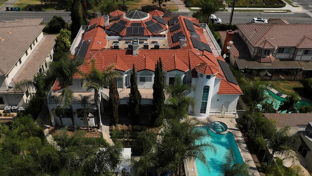 In dieser Villa soll ein Ehepaar in den USA mindestens 14 Kinder misshandelt haben.