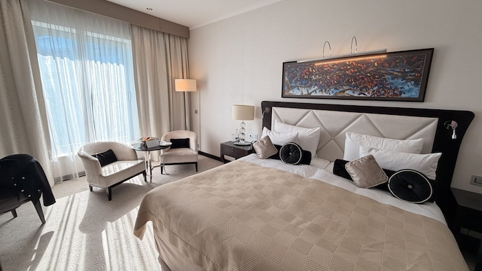 Eines unserer Doppelzimmer mit Donau-Blick