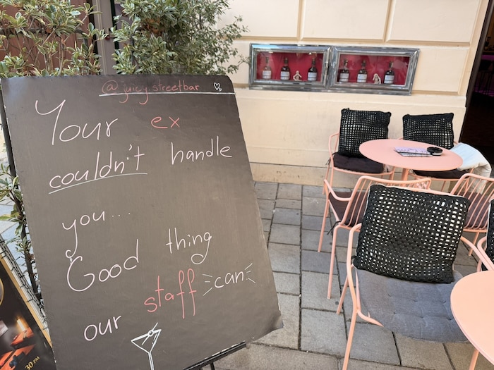 Eine Stadt nach unserem Humor.