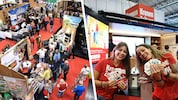Auch die „Krone“ ist mit einem Stand auf der Messe vertreten.