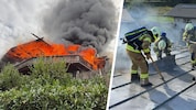 Als die Einsatzkräfte eintrafen, stand das Gebäude bereits in Vollbrand. 