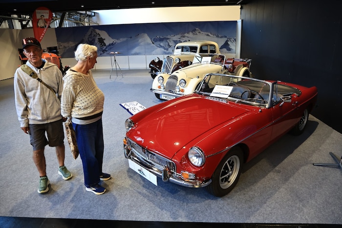 Auch schmucke Oldtimer gibt es auf der Messe zu bestaunen.
