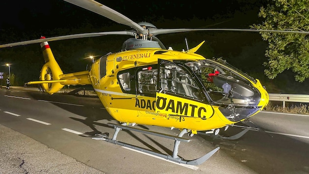 Der Notarzthubschrauber Christophorus Europa 3.