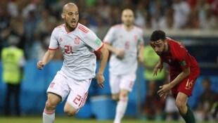 David Silva kehrt auf den Rasen zurück. 