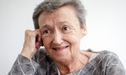 Christine Nöstlinger 2016 – bei einem Interview zwei Jahre vor ihrem Tod.