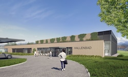 So soll das neue Hallenbad in Seekirchen ausschauen