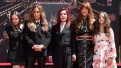 Das letzte gemeinsame Foto von Finley und Harper mit ihrer Mama Lisa Marie Presley, Oma ...