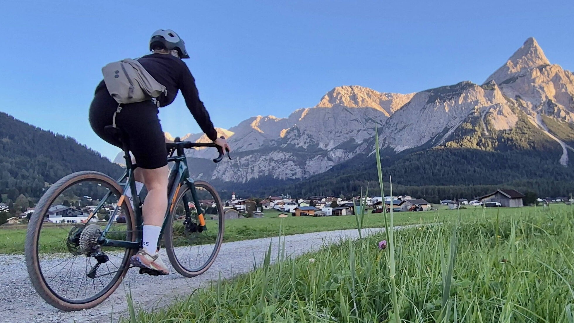 Nahe an der Zugspitze.