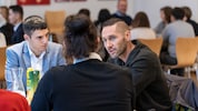 Bei diesem Speeddating geht es um die Lehrstelle – nicht die große Liebe