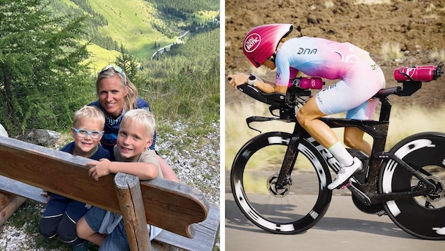 Die zweifache Mutter Anna Pabinger startet am Samstag bei der Ironman-WM