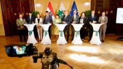 Die steirische Landesregierung stellte das neue Budget vor. 