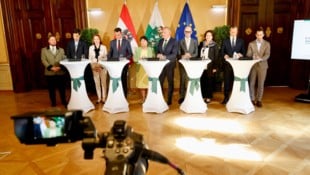 Die steirische Landesregierung stellte das neue Budget vor. 