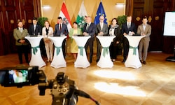 Die steirische Landesregierung stellte das neue Budget vor. 