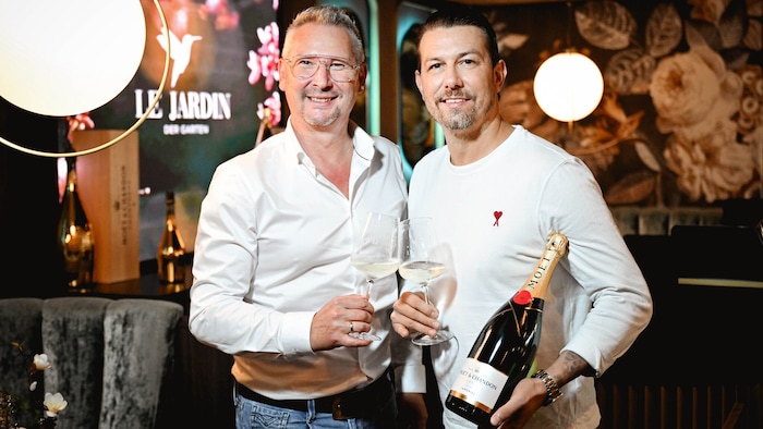 Sebastian Tremmel (li.) und Peter Schörgendorfer feiern den fünften Geburtstag ihres Lokals.