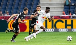 Erzielte bereits zweimal einen sehr späten und wichtigen Treffer für Salzburg: Karim Konate ...