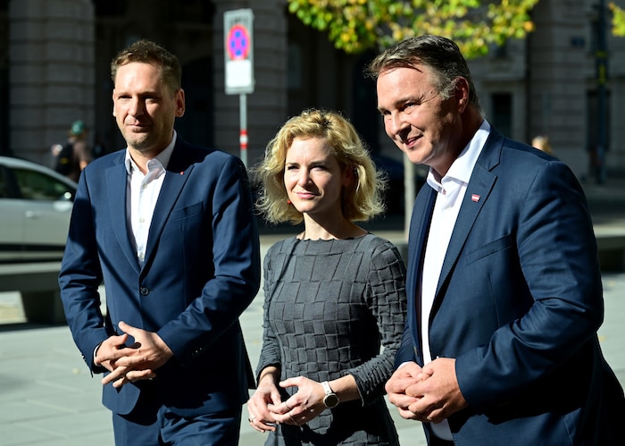 Kuchler und Holzleitner übernehmen von Babler die SPÖ.