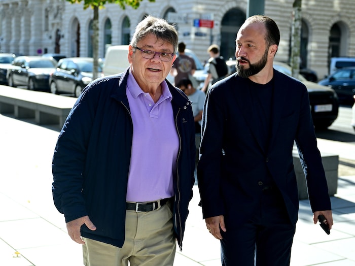 Gewerkschaftsboss Katzian kam mit dem Steirer Lercher.