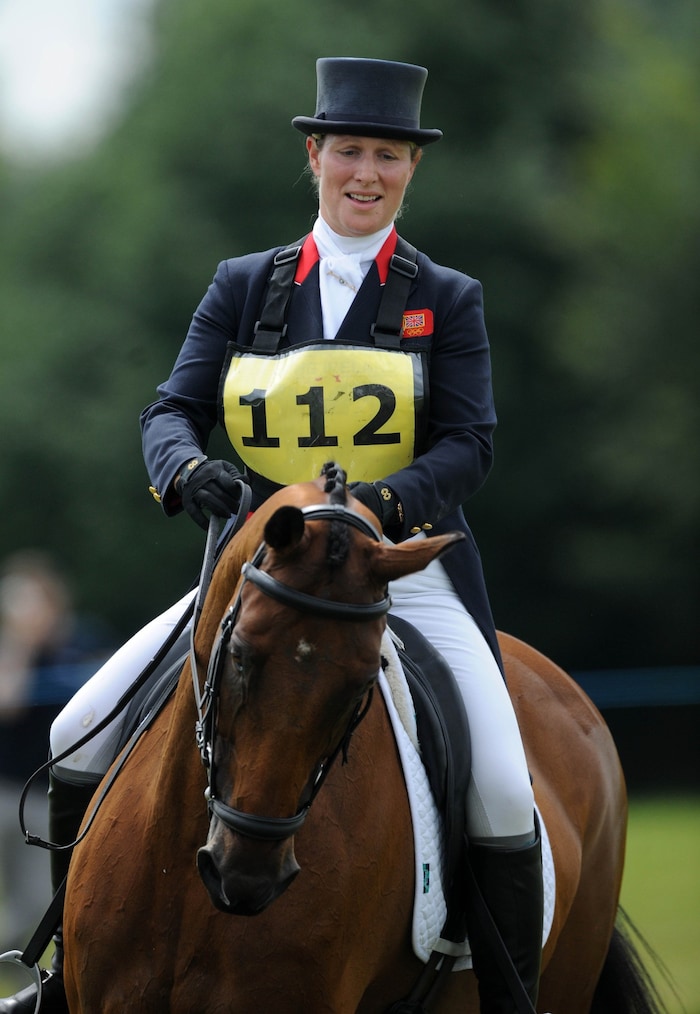 Zara Tindall bei dem Wettbewerb in Gatcombe Park