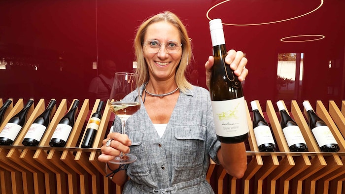 Ein Grüner Veltliner 2025 ganz nach dem Geschmack der Experten ist jener von Winzerin Andrea ...