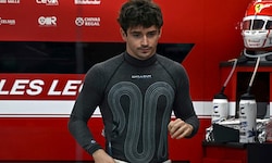 Die Formel-1-Piloten, wie Charles Leclerc, dürfen in Singapur Kühlwesten tragen.