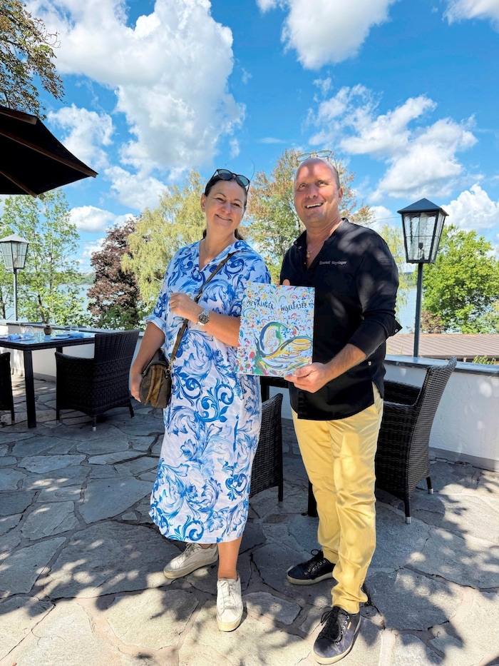 Reise-Autorin Andrea Thomas zu Besuch bei 4-Hauben-Koch Emanuel Weyringer in seinem Restaurant ...