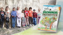 Neun Kinder zwischen sechs und zehn Jahren schrieben und zeichneten in der „Kinderwerkstatt“ ihr ...
