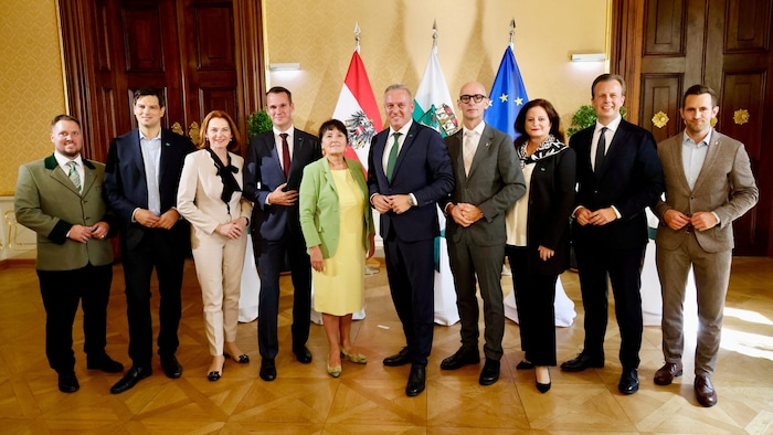 Die steirische Landesregierung präsentierte am Donnerstag ihr Budget.