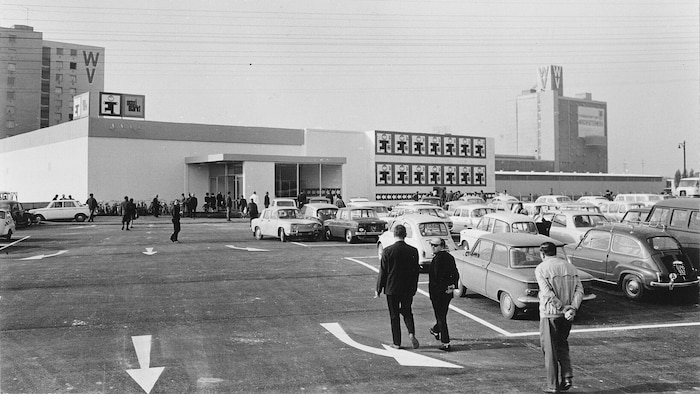 Nostalgie pur: So sah der Maximarkt am Bäckermühlweg vor rund einem halben Jahrhundert aus.