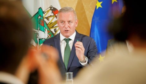 Als Landeshauptmann und Sportreferent in der Steiermark gefordert: Mario Kunasek