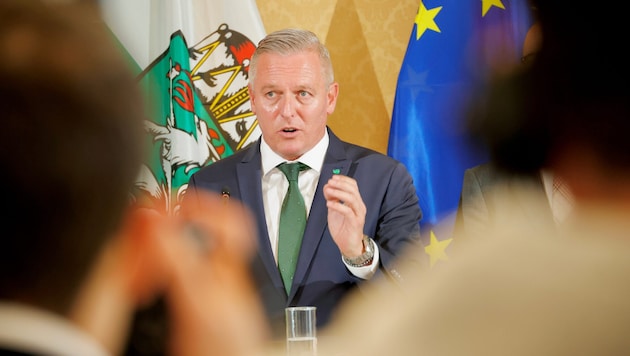 Als Landeshauptmann und Sportreferent in der Steiermark gefordert: Mario Kunasek